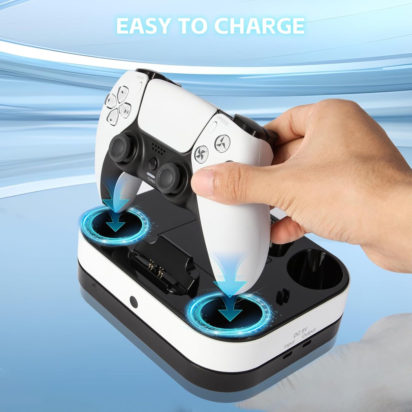 Dual Charging Base for PS5 Controler